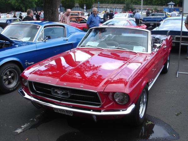 1967 Ford Mustang Convertible @ 2. Dr-Mustang-Meeting Siegen 2005
