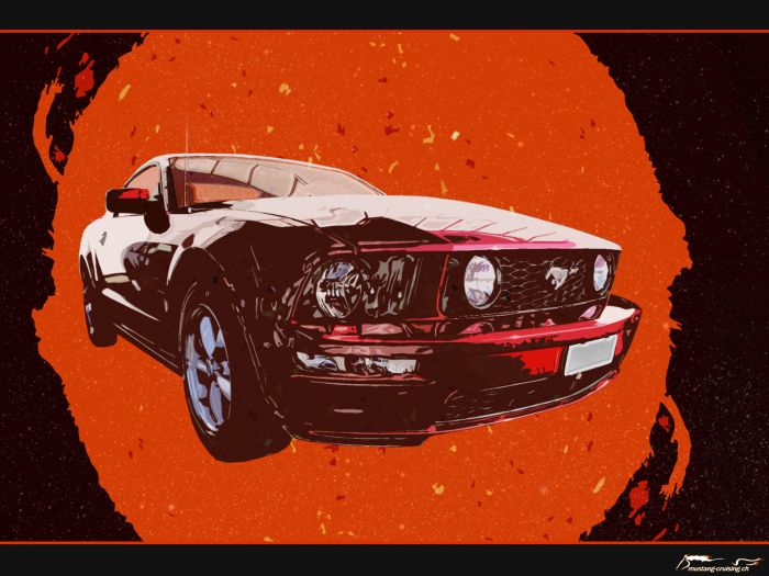 2007 Ford Mustang GT
Klicke auf das Bild, um es in Wallpapergrösse runterzuladen.

Foto: Jen
